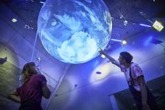 Klimadaten auf dem Globus | ©Ludwig Olah/Deutsches Museum