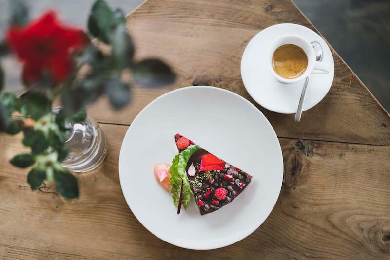 Vegan chocolate cake © LA VIMEA