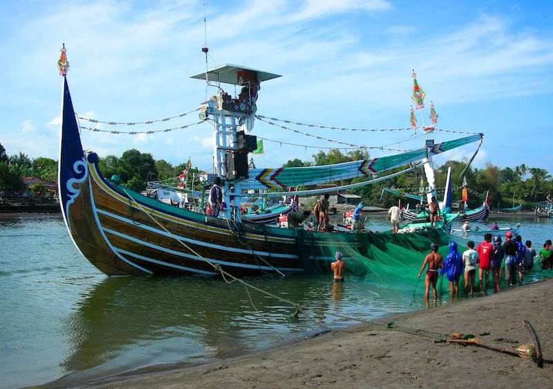 Fisher boats in Perancak © Puri Dajuma