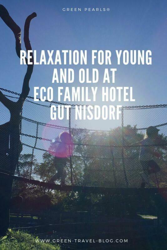 Relaxation for young and old at eco family hotel Gut Nisdorf