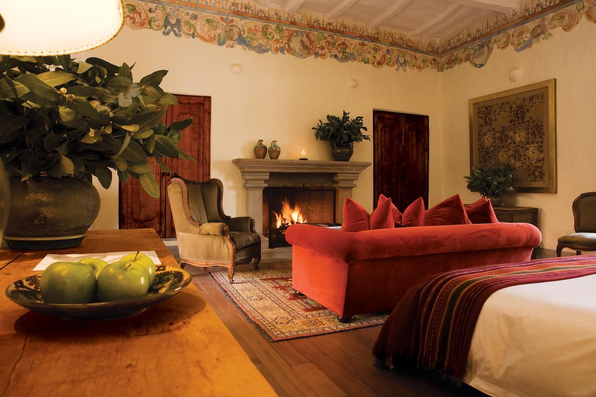 Patio suite Inkaterra La Casona