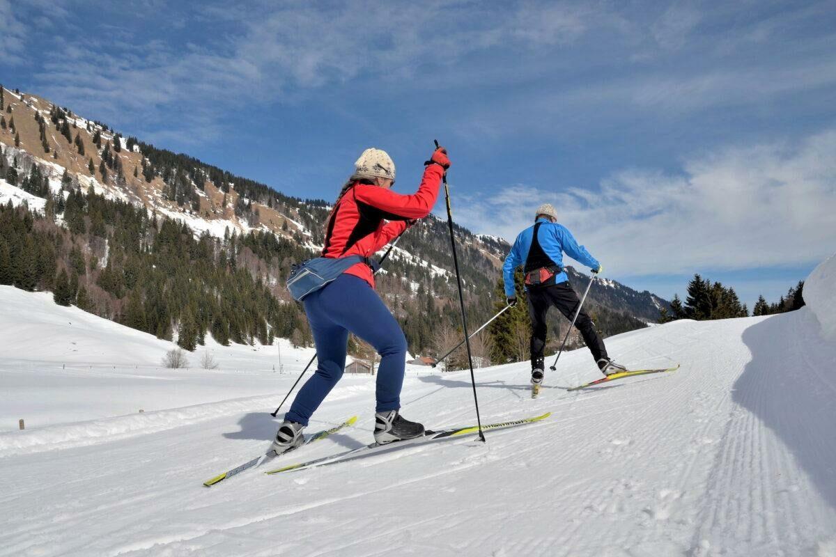 Cross country skiing as an alternative