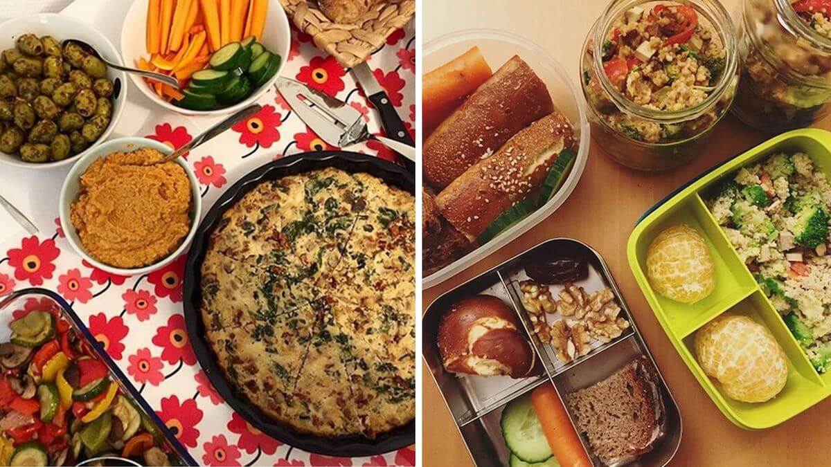 Ob Quiche oder Salate – einmal vorbereitet, ist die Mittagspause gerettet. 