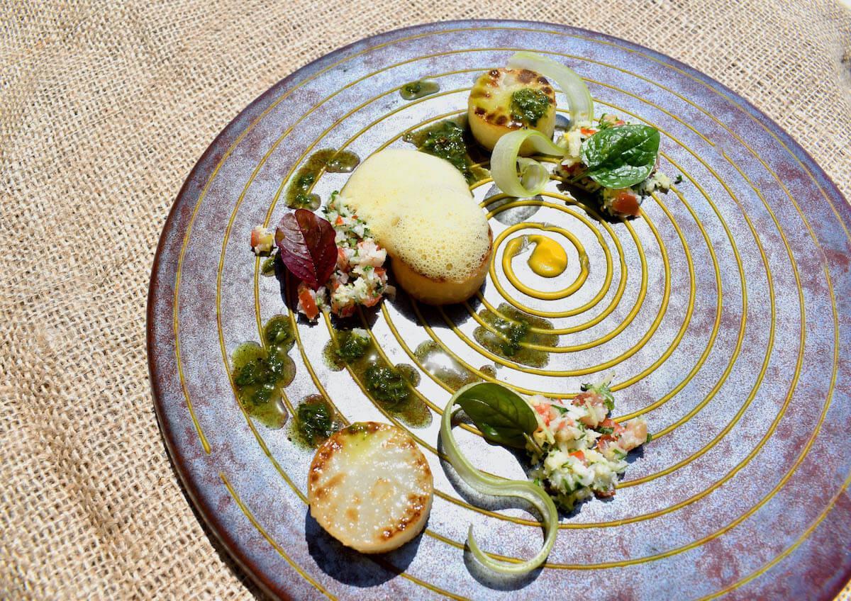 Pan-seared Vegan Scallop