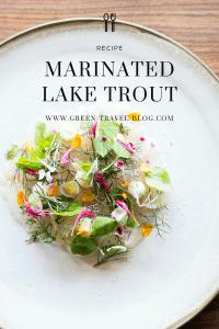 Marinated laketrout
