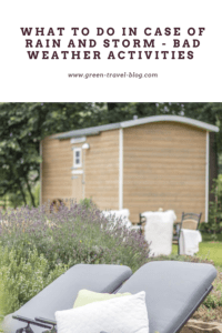 Bad weather activities Green Pearls® Hotels