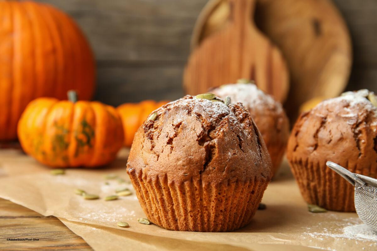 Pumpkin muffins from the Bio- und Familienhotel Gut Nisdorf