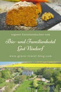 Green Pearls® Hotels, veganer Karottenkuchen