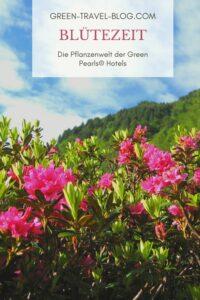 Green Pearls® Hotels, Blüten