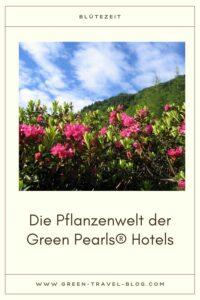 Green Pearls® Hotels, Blüten