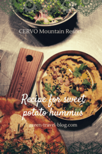Recipe for sweet potato hummus