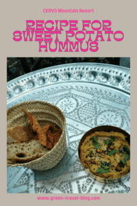 Recipe for sweet potato hummus
