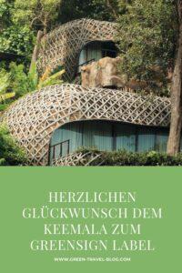 Green Pearls® Hotels, Keemala GreenSign