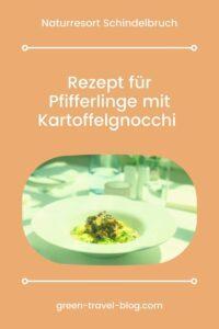 Green Pearls® Hotels, Rezept Pfifferlinge