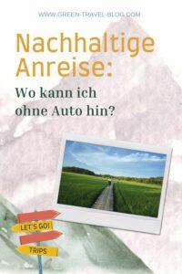 Green Pearls® Hotels Nachhaltige Anreise ohne Auto