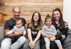 Familie Arnold vom LENI MOUNTAIN