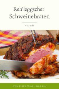 Pinterest-Grafik: Schweinebraten