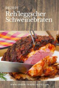 Pinterest-Grafik: Schweinebraten