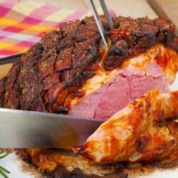 Schweinsbraten vom Berghotel Rehlegg
