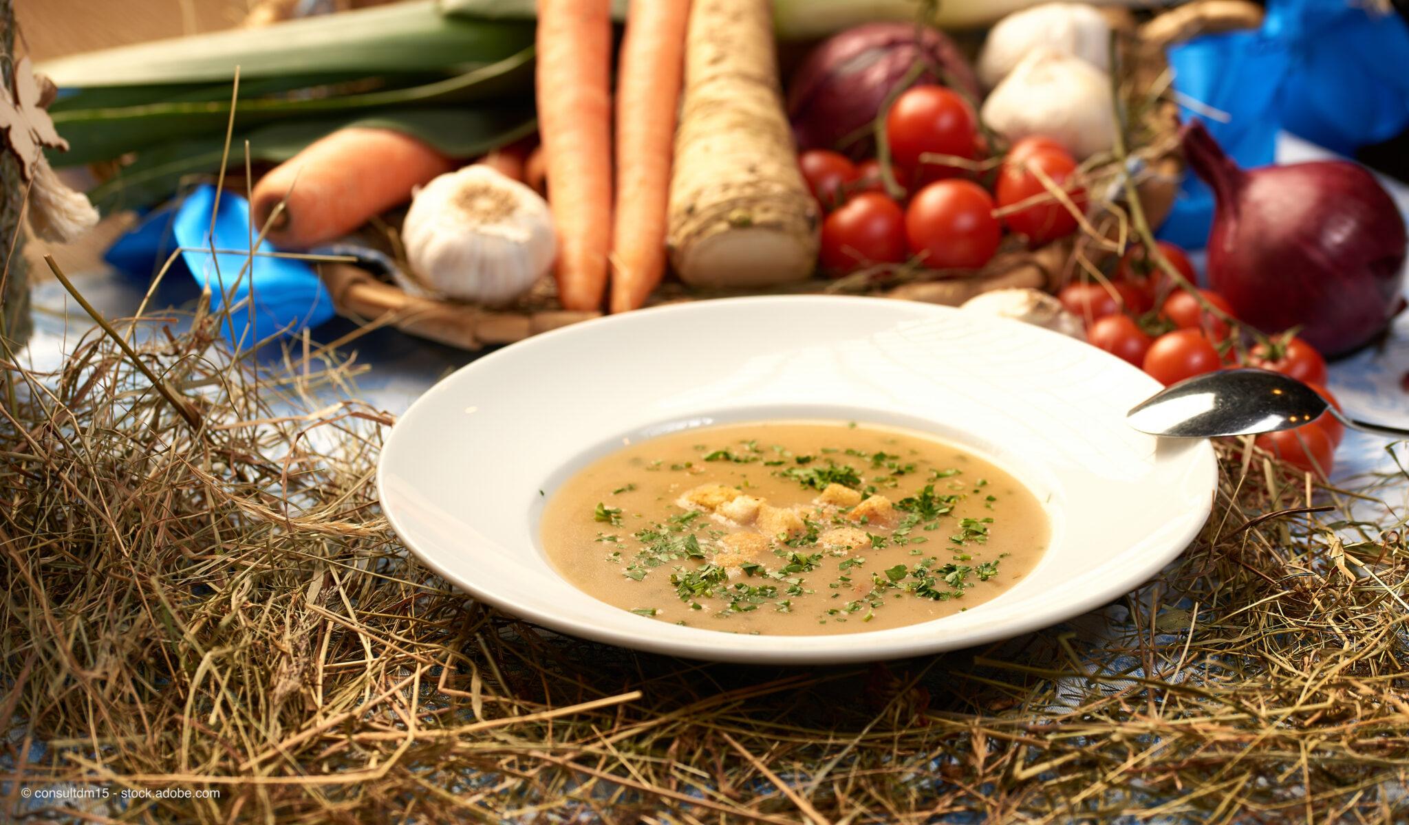 Regionale Spezialitäten: Rezept für Zermatter Heusuppe