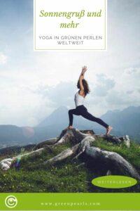 Pinterest Grafik: Yoga auf der ganzen Welt