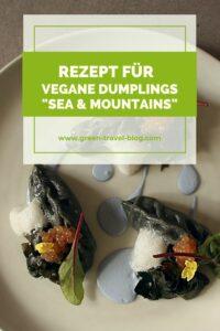 Pinterest Grafik: Rezept vegane Dumplings, LA VIMEA