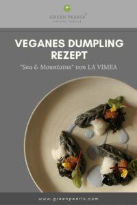 Pinterest Grafik: Rezept vegane Dumplings, LA VIMEA