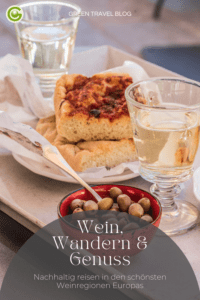 Pinterest: Weinregionen in Europa - nachhaltig Reisen