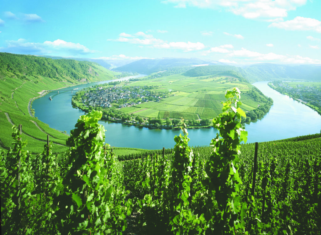 Moselschleife, Weinregion Mosel, Deutschland, nachhaltige Weinreisen