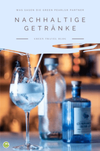 Pinterest Nachhaltige Getränke bei Green Pearls Hotels Gin Tonic