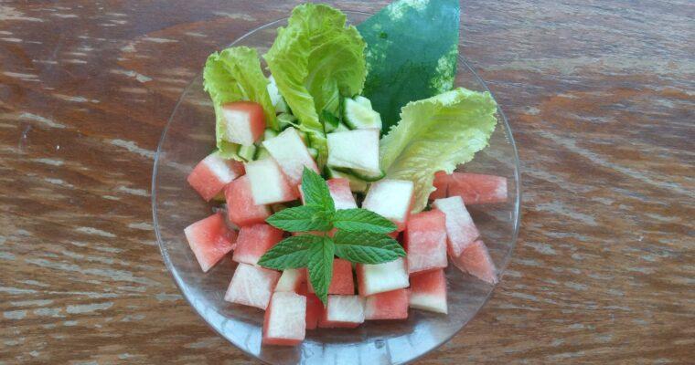 Schon gewusst? Du kannst die Schale der Wassermelone essen