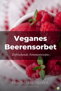 Einfaches Rezept für ein veganes Beerensorbet