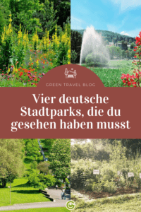 Entdecke vier Grüne Oasen in deutschen Städten