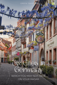 The old town of Freiburg im Breisgau