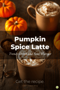 Recipe for Pumpkin Spice Latte (vegan and organic)