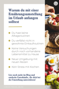 Gründe, warum du deine Ernährung im Urlaub umstellen solltest: Gesund Essen im Hotel