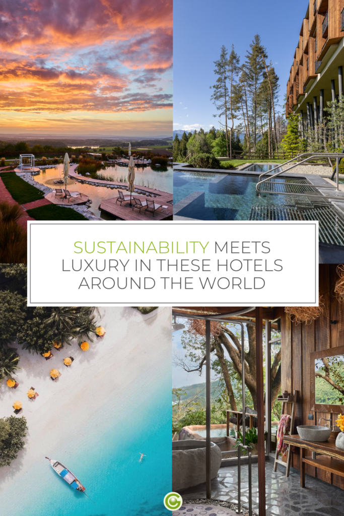 Image showcasing What a luxury vacation has to do with sustainability