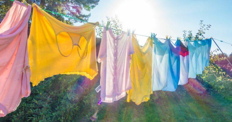 Sonnenschein mit Nebenwirkung: Vorsicht beim nachhaltigen Wäschetrocknen