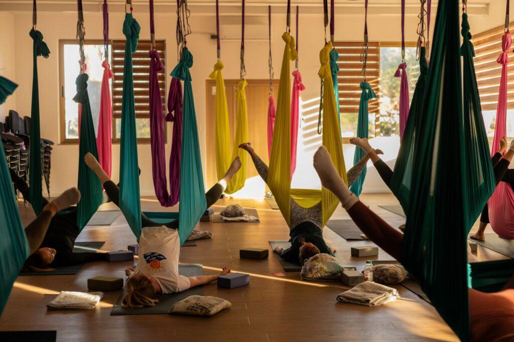 Aerial Yoga Gruppe