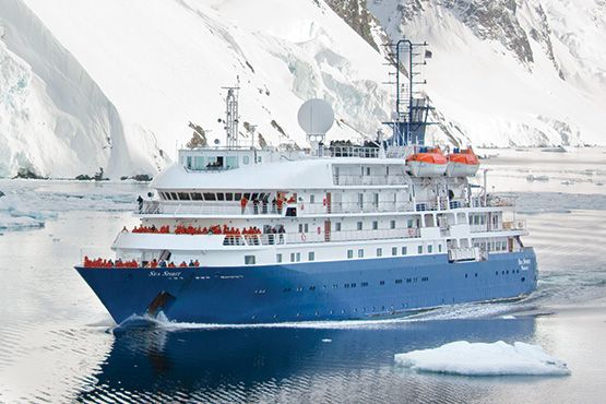 Antarktis Expeditionsschiff