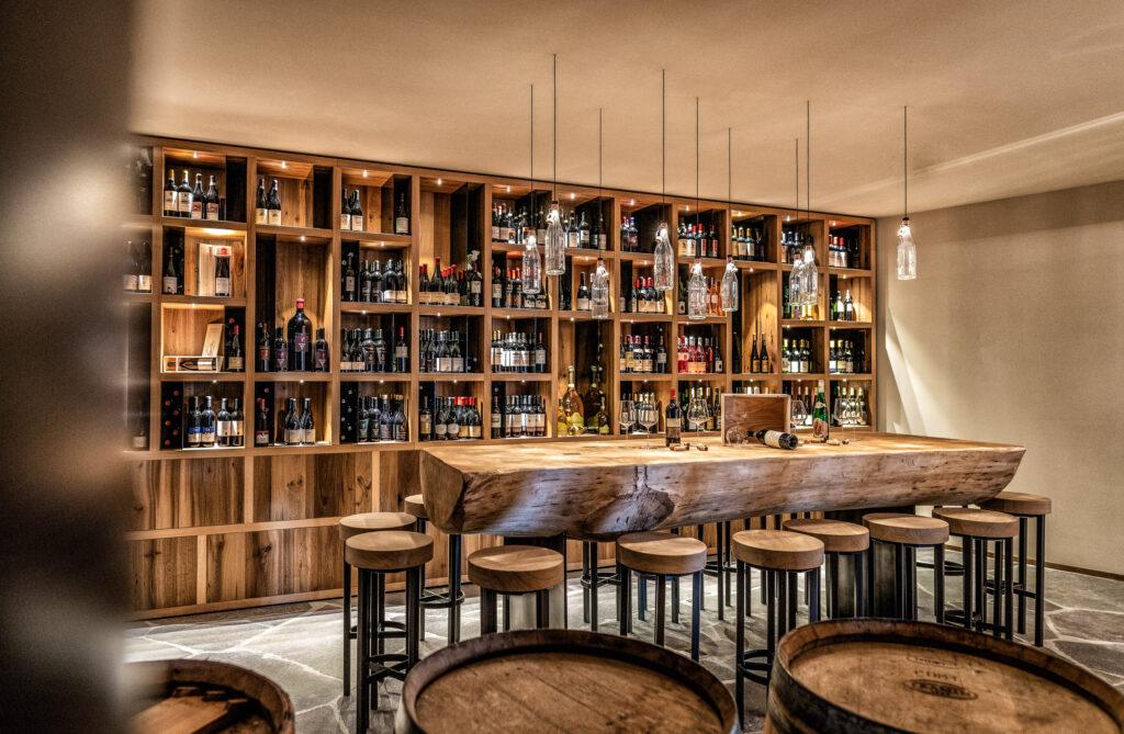 A modern and sustainably equipped wine cellar