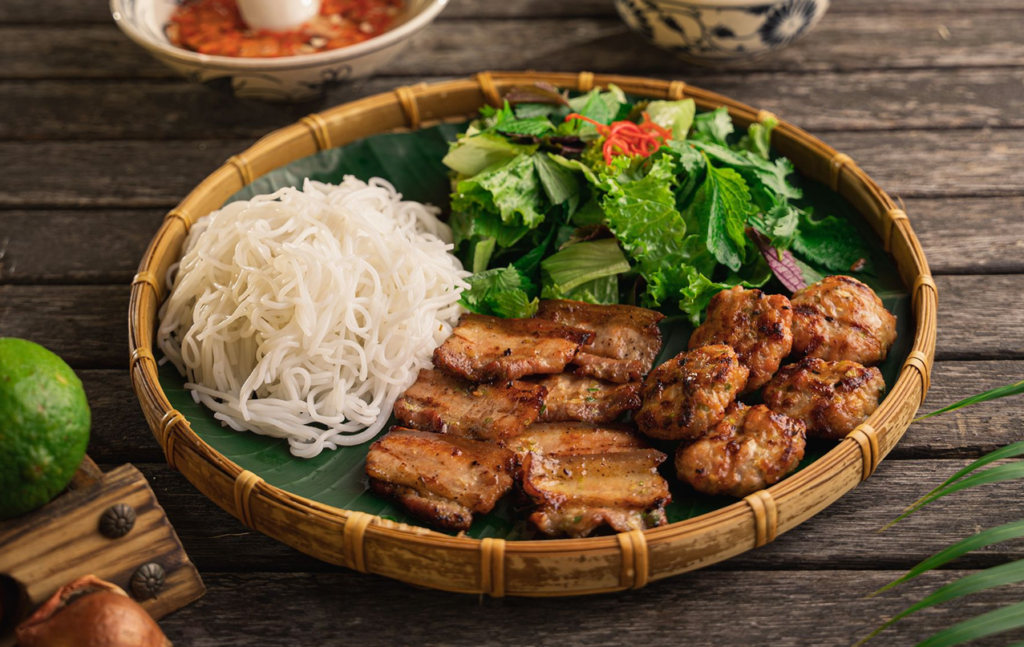 Bún Chả - ein klassisches vietnamesisches Essen