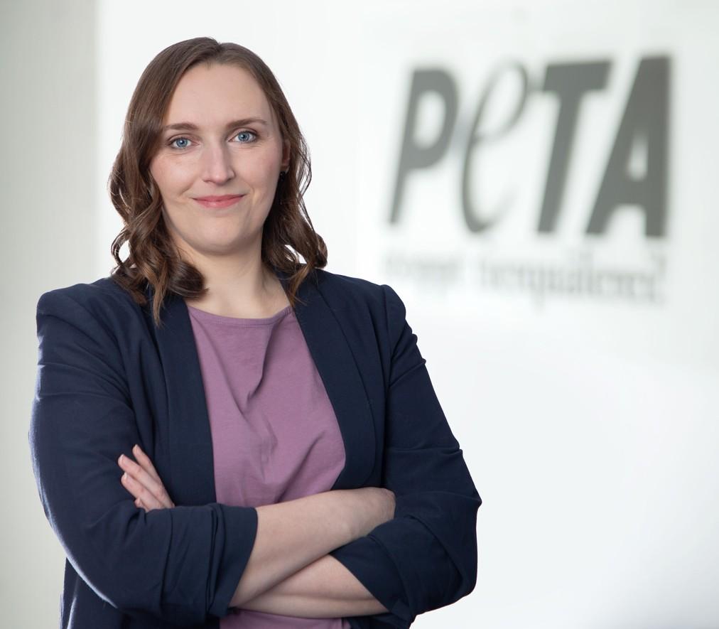 Profile of Dr. Yvonne Würz, PETA Animal Welfare