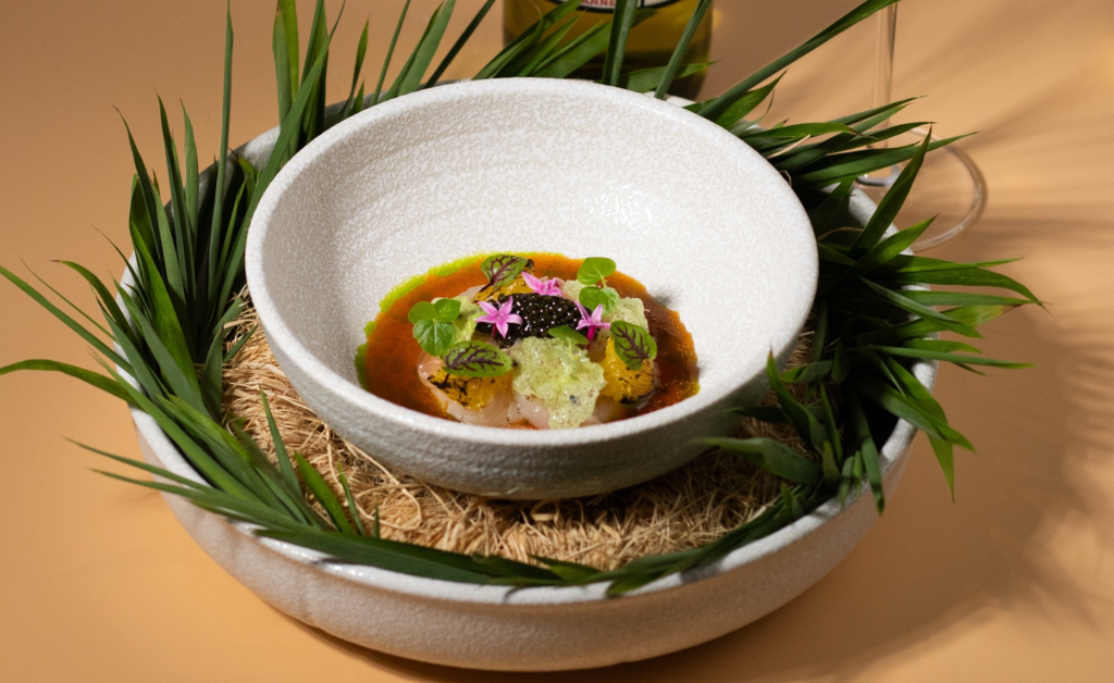 Fine Dining Gericht aus Vietnam